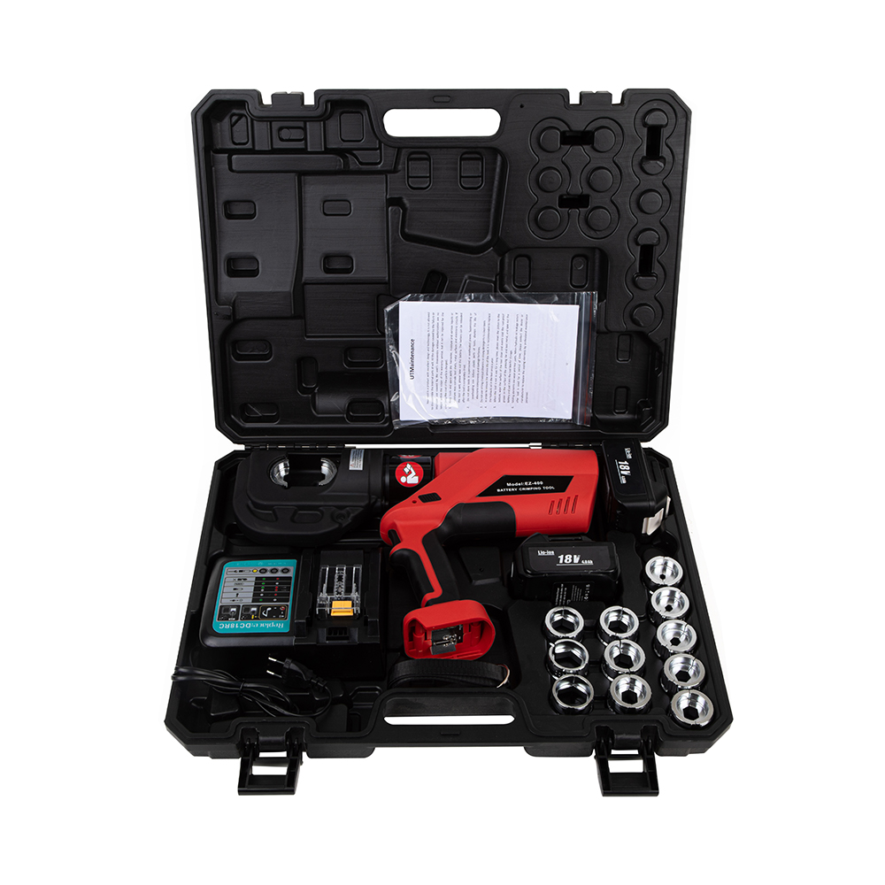 400 Series Battery Hydraulic Cable Crimping Tool（16–400mm²）