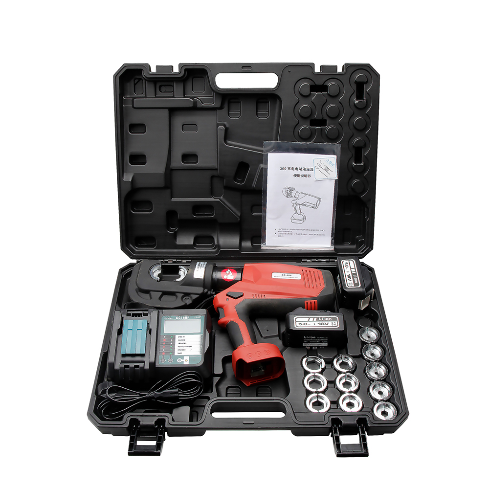 400 Series Battery Hydraulic Cable Crimping Tool（16–400mm²）