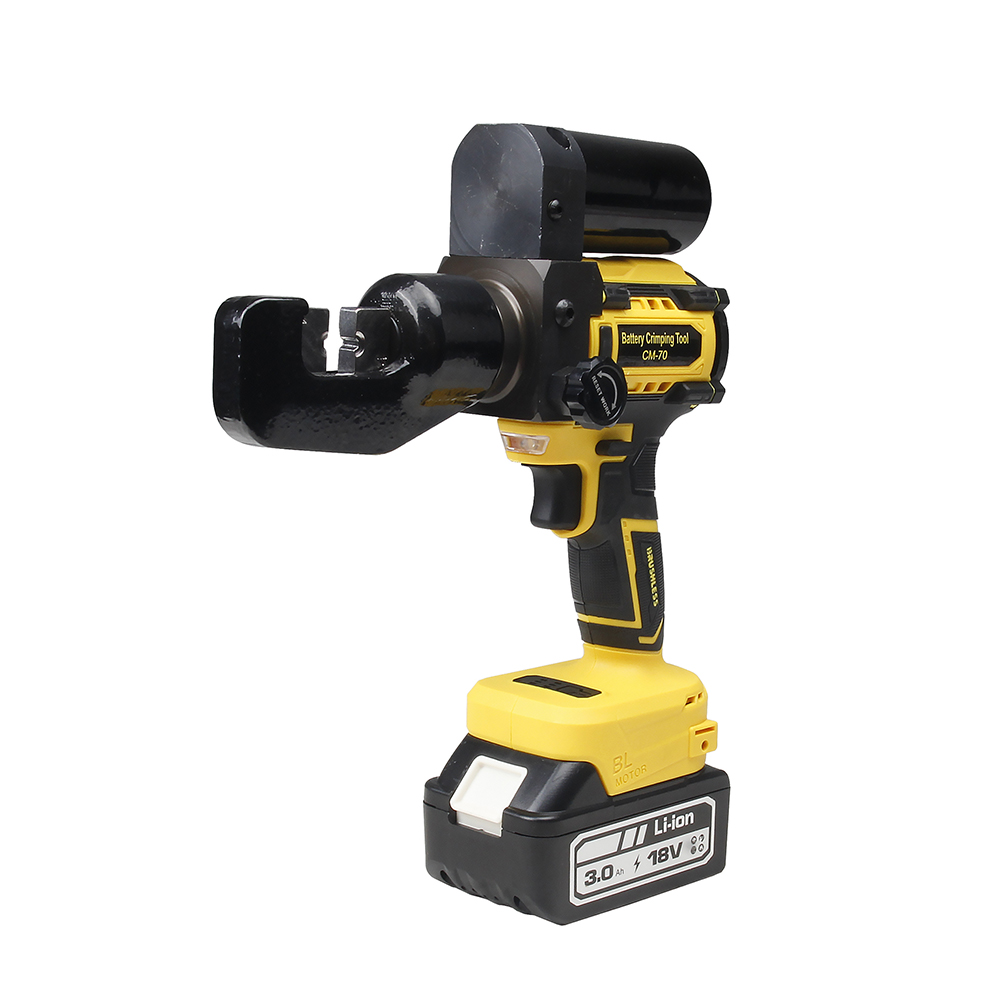 Mini Hydraulic Battery Cable Crimper Series（4–300mm²）