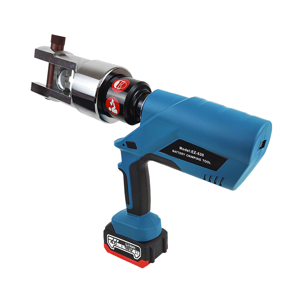 EZ-630 Industrial Battery-Powered Cable Crimper