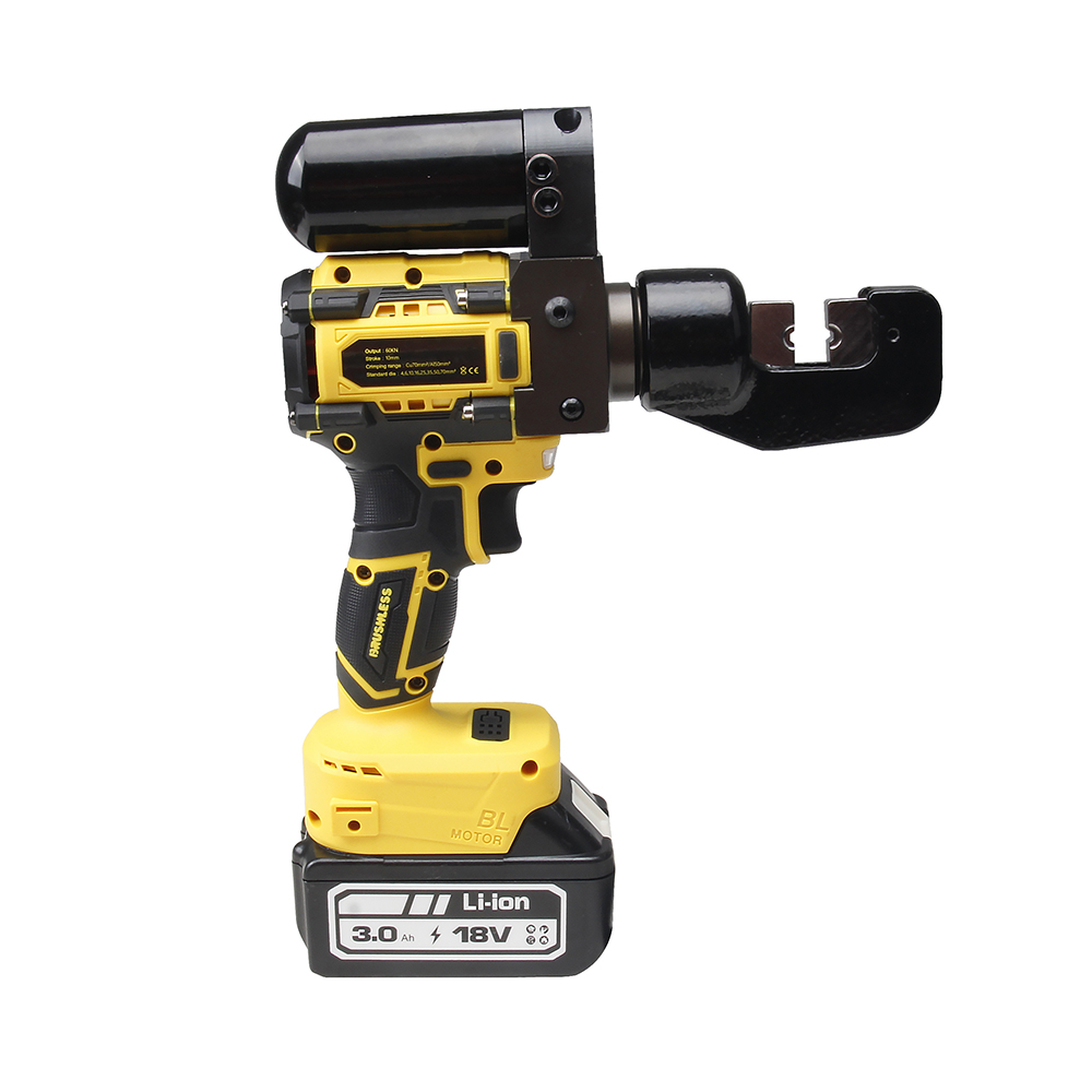 Mini Hydraulic Battery Cable Crimper Series（4–300mm²）
