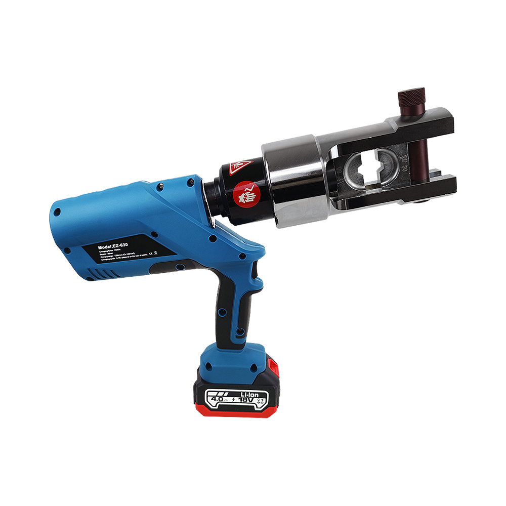 EZ-630 Industrial Battery-Powered Cable Crimper