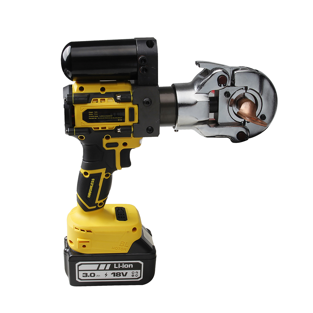 Mini Hydraulic Battery Cable Crimper Series（4–300mm²）