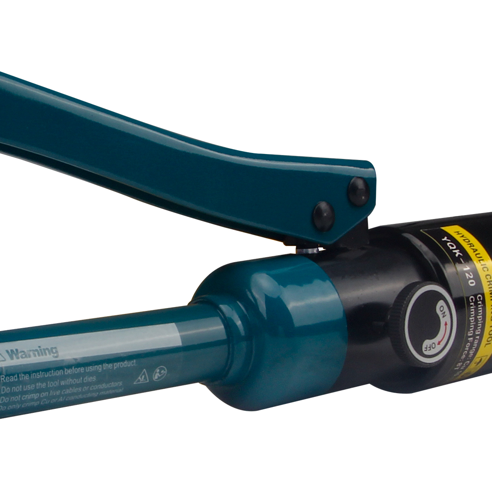 All-in-One Handheld Hydraulic Cable Crimper 4–400mm²