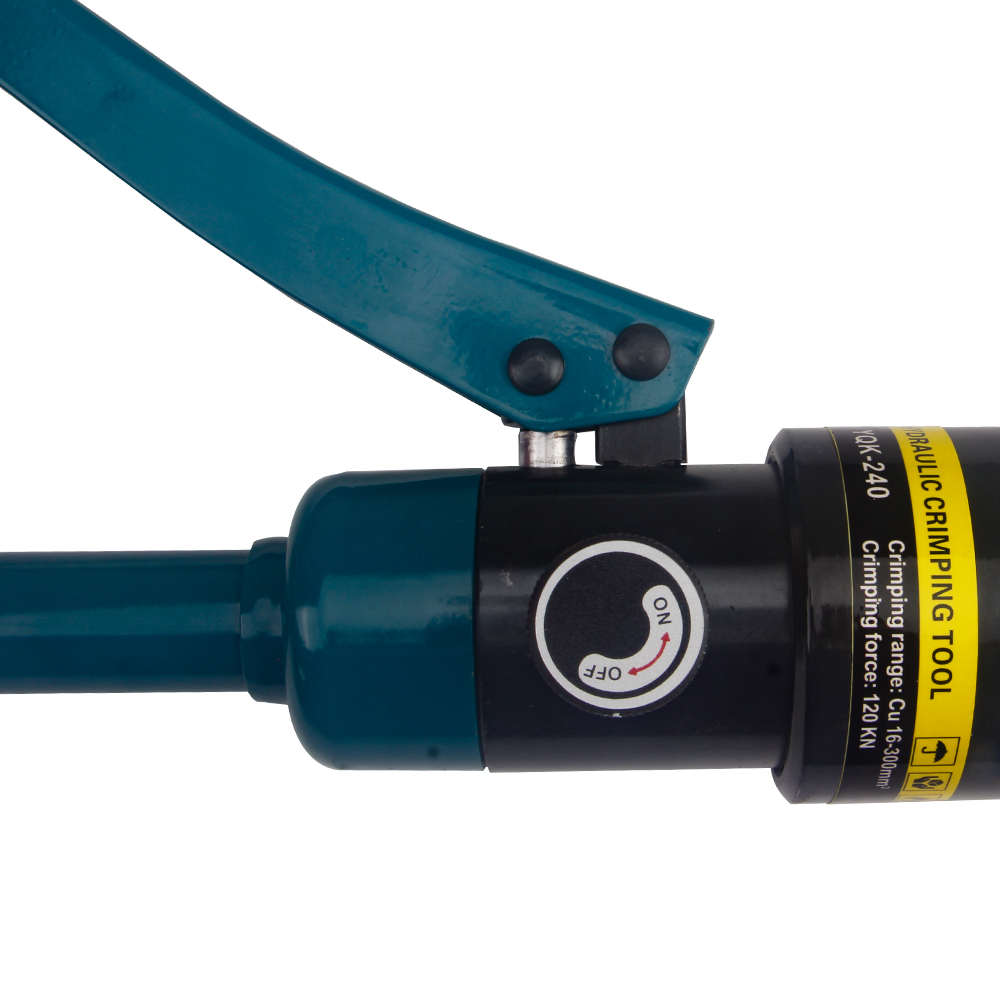 All-in-One Handheld Hydraulic Cable Crimper 4–400mm²