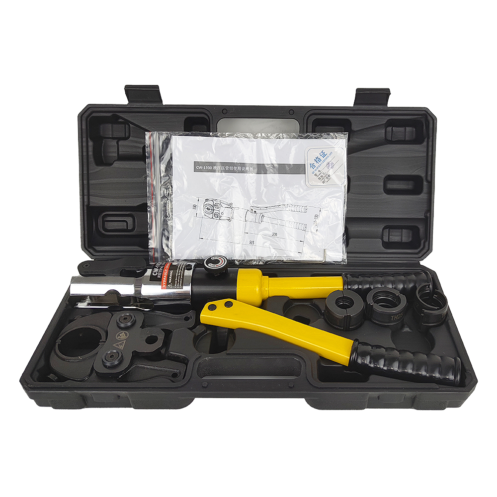 Manual & Hydraulic Pipe Crimper 360° Rotatable Multi-Pipe