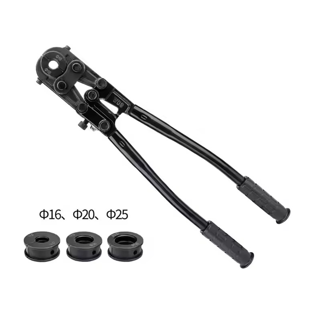 Manual & Hydraulic Pipe Crimper 360° Rotatable Multi-Pipe