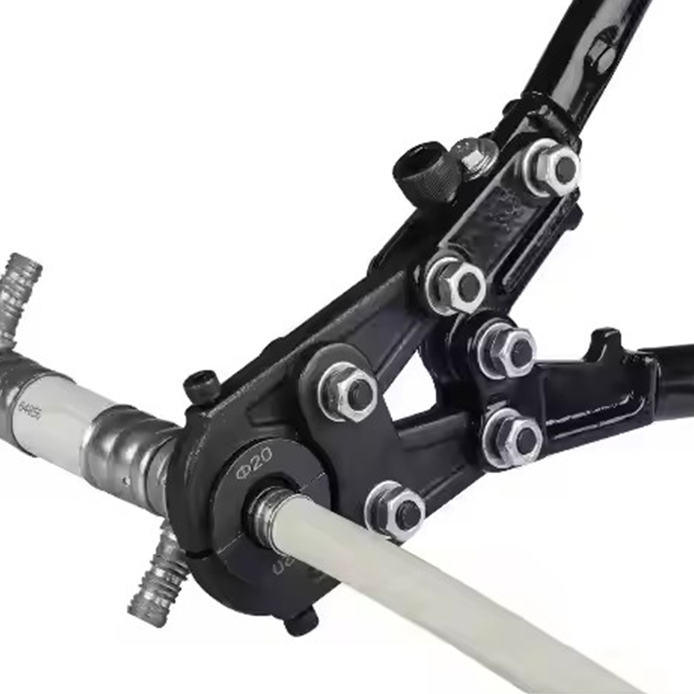 Manual & Hydraulic Pipe Crimper 360° Rotatable Multi-Pipe