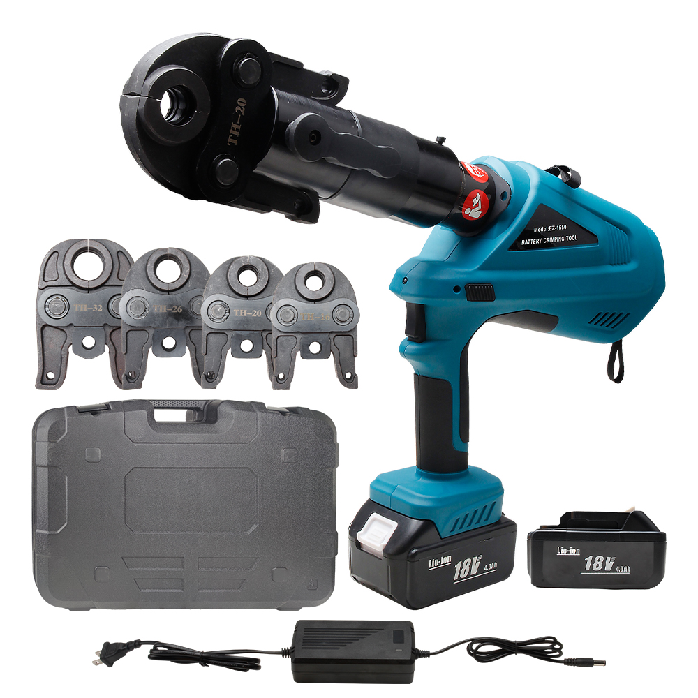EZ-1550 & LS-1525 Multi-Pipe High-Efficiency Display Battery Pipe Crimper