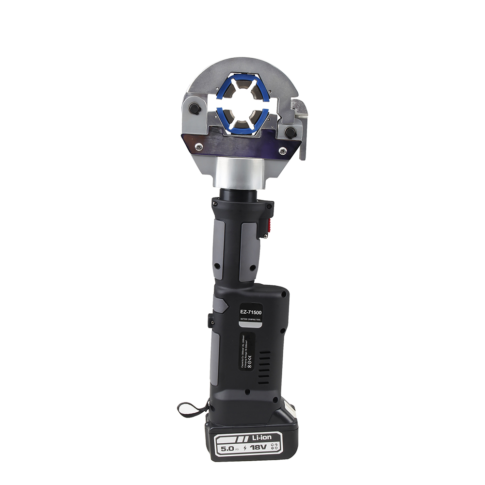 HVAC Battery & Hydraulic Hose Crimper Set