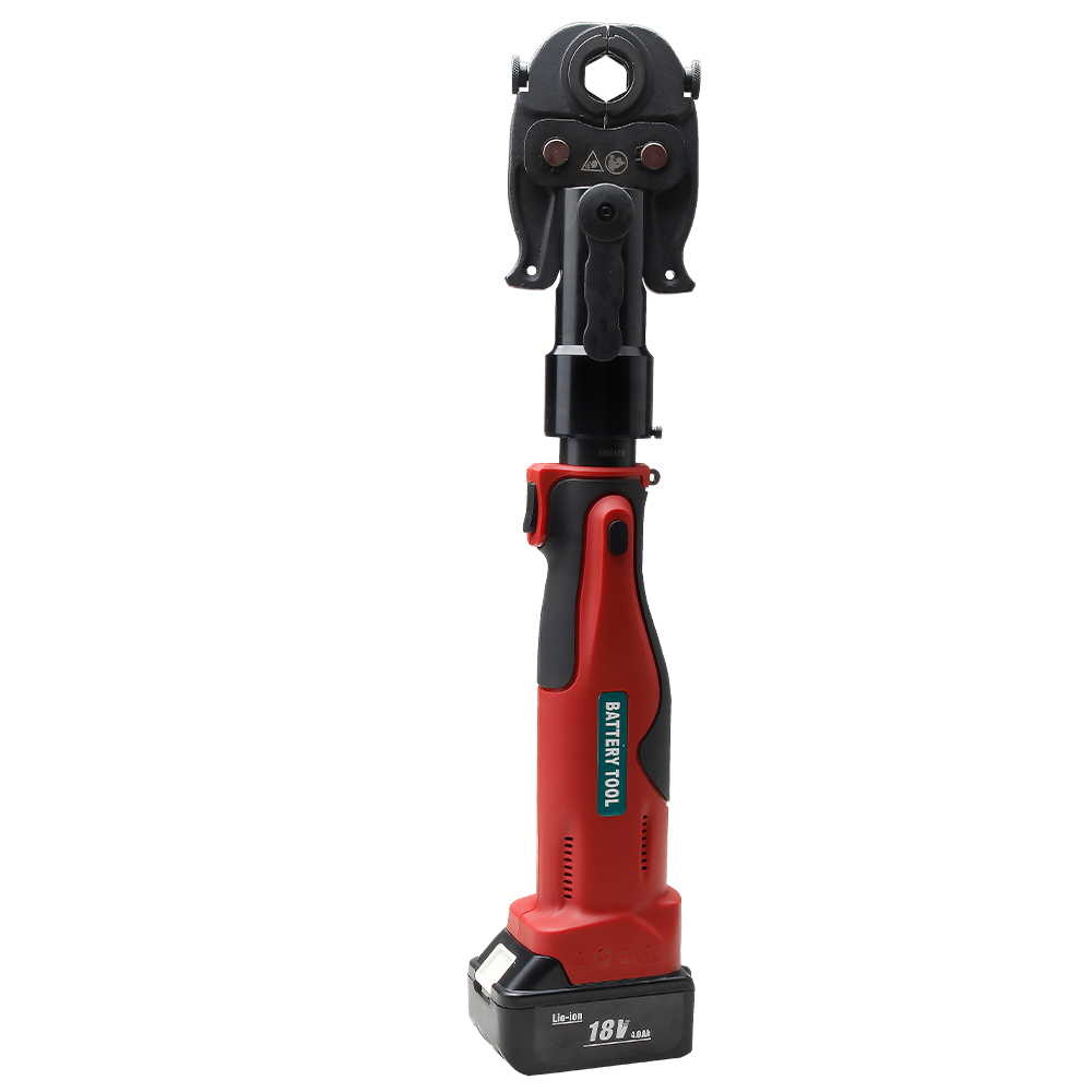 LS-1550 / ES-1930 / MEC-1525 Rotatable High-Force Multi-Pipe Battery Pipe Crimper