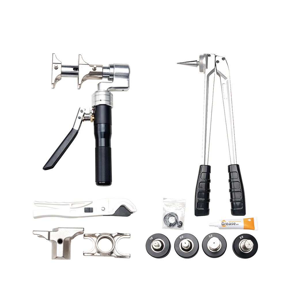 Manual & Hydraulic Pipe Crimper 360° Rotatable Multi-Pipe