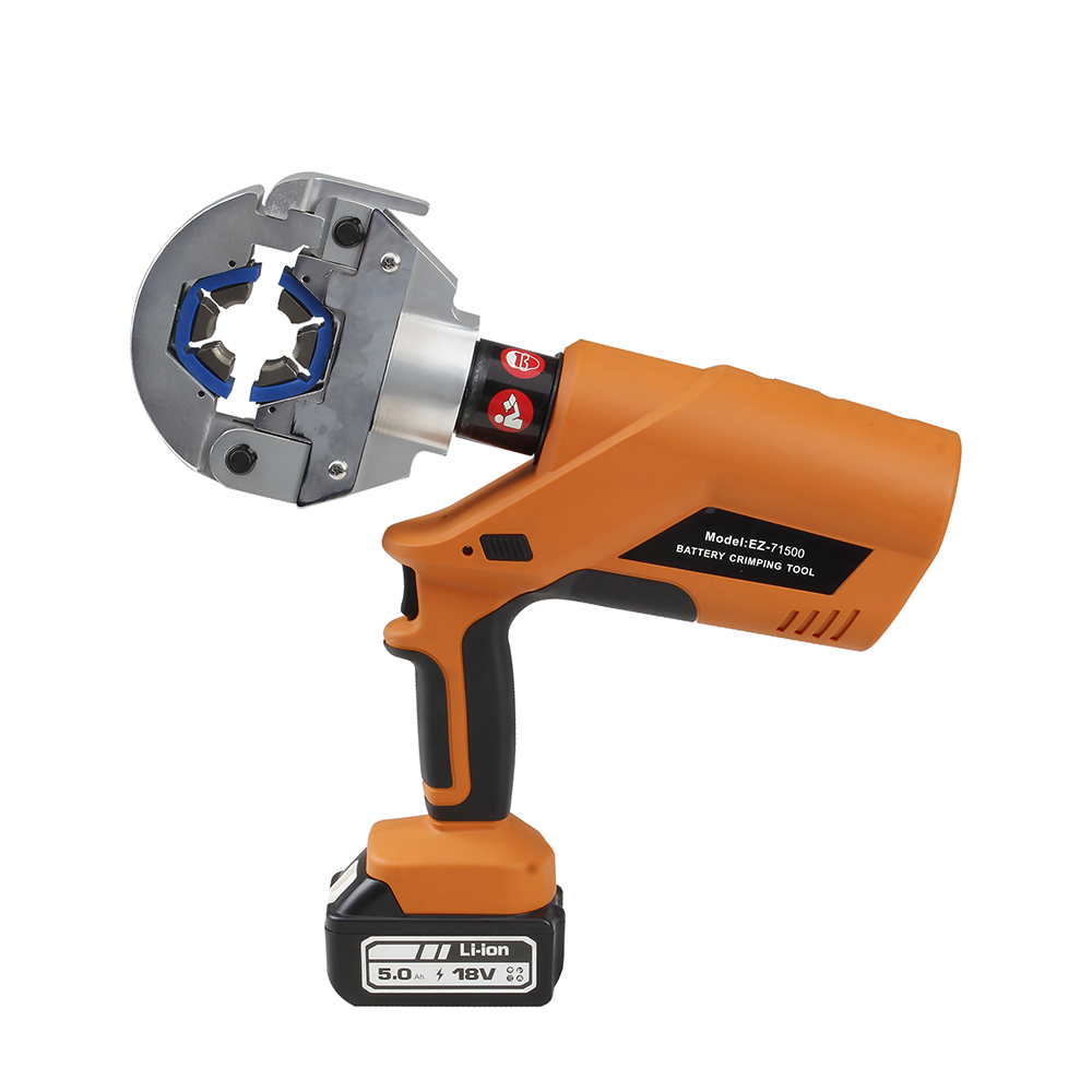 HVAC Battery & Hydraulic Hose Crimper Set