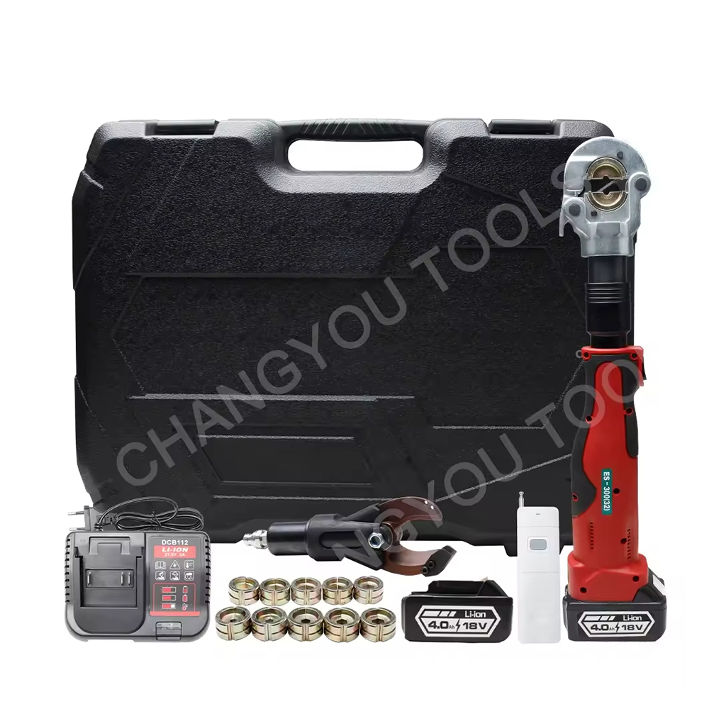 300 Series 2-in-1 Battery-Powered Hydraulic Cable Cutter and Crimper