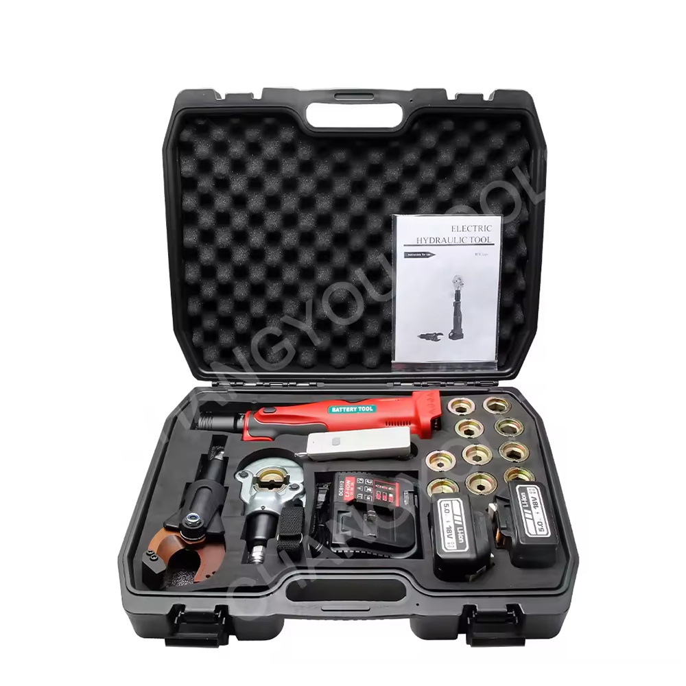 300 Series 2-in-1 Battery-Powered Hydraulic Cable Cutter and Crimper