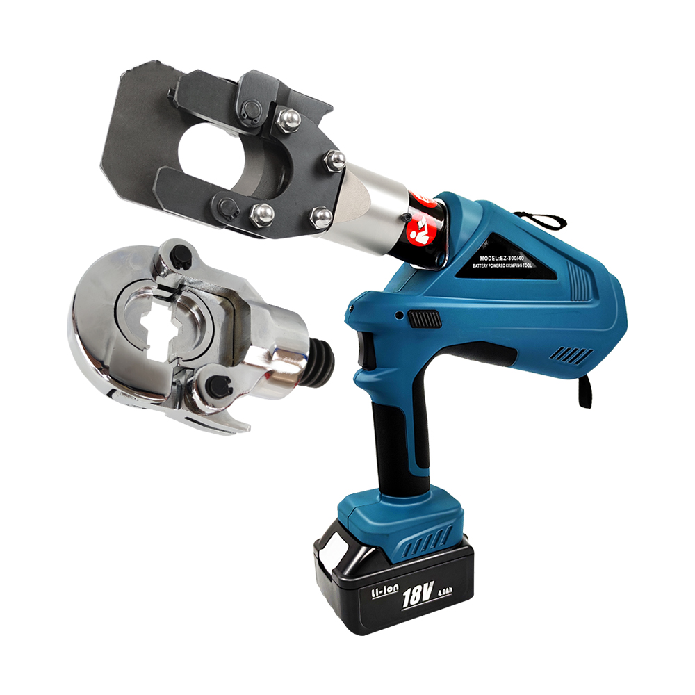 300/400 Series 2-in-1 Hydraulic Cable Cutter and Crimper
