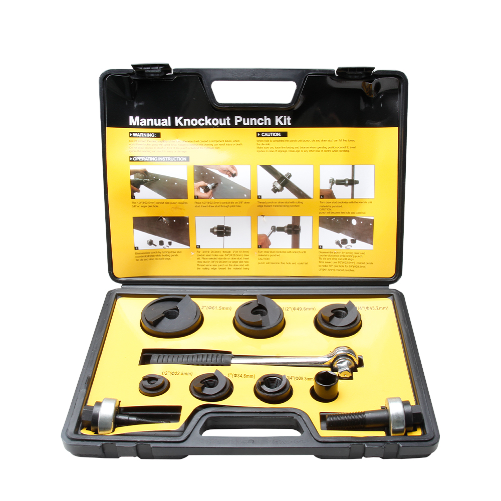 Portable 6–7T Hydraulic Hole Puncher for Thin Metal Sheets