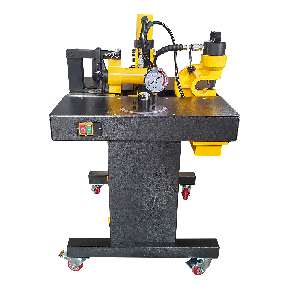 DHY Series 3-in-1 Hydraulic Busbar Cutting Bending Punching Machine