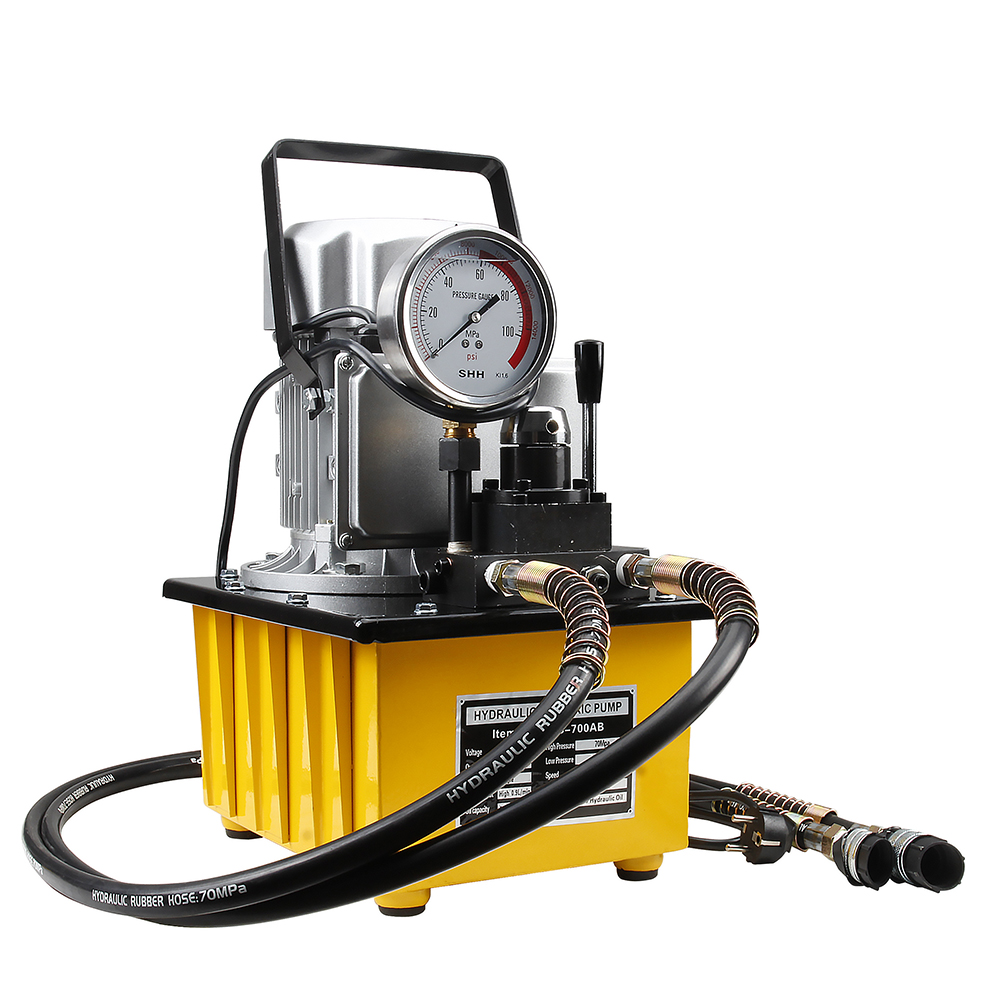Double Acting Hydraulic Electric Pump 700 Bar High Pressure Power Pack 750W–3KW