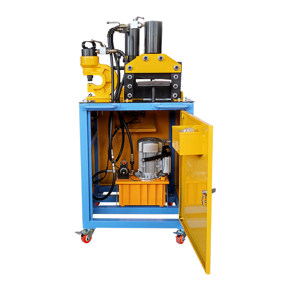 VHB Series 3-in-1 Hydraulic Angle Iron Processing Machine
