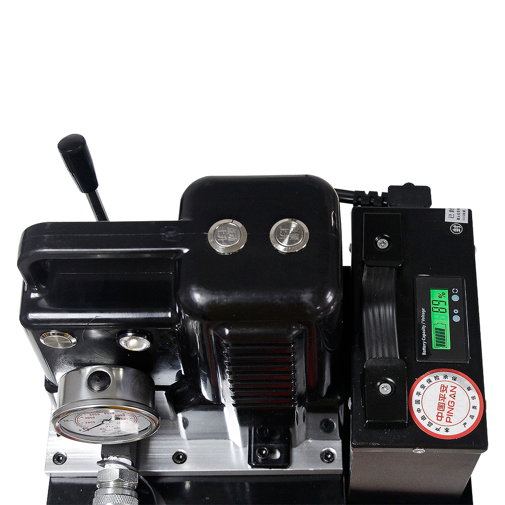 QQ-700B Portable Battery-Powered Single Action Hydraulic Pump 36V/48V