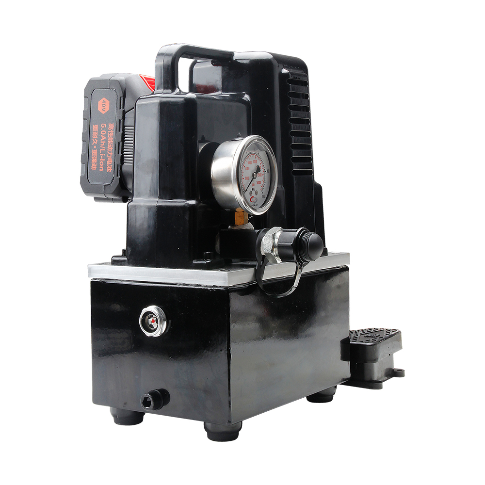QQ-700B Portable Single Action Hydraulic Pump 220V