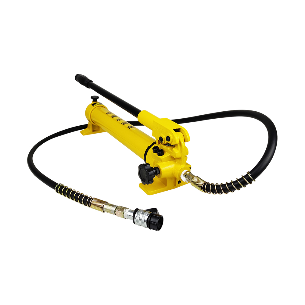 Hand Operated Manual Hydraulic Pump 700 Bar Dual Stage High Pressure 700–2700cc Single Acting
