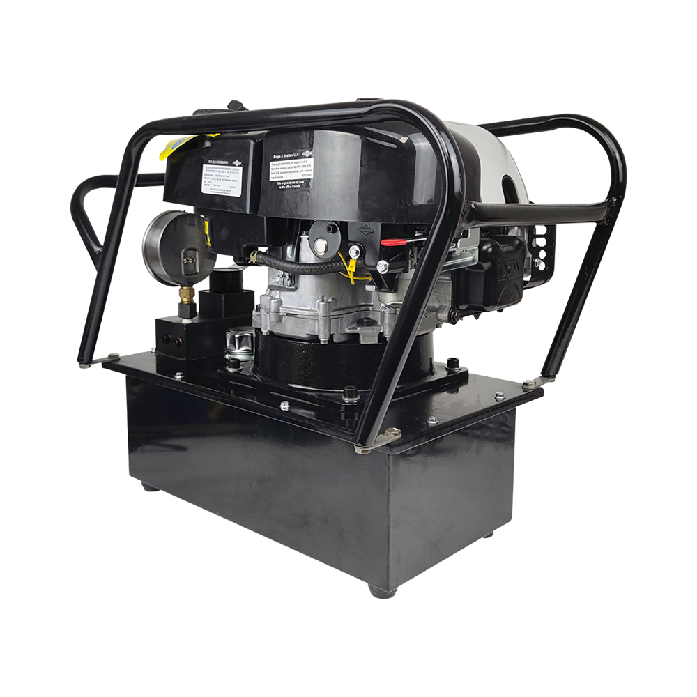 Gasoline Powered Hydraulic Pump 700 Bar High Pressure Dual Circuit Power Pack