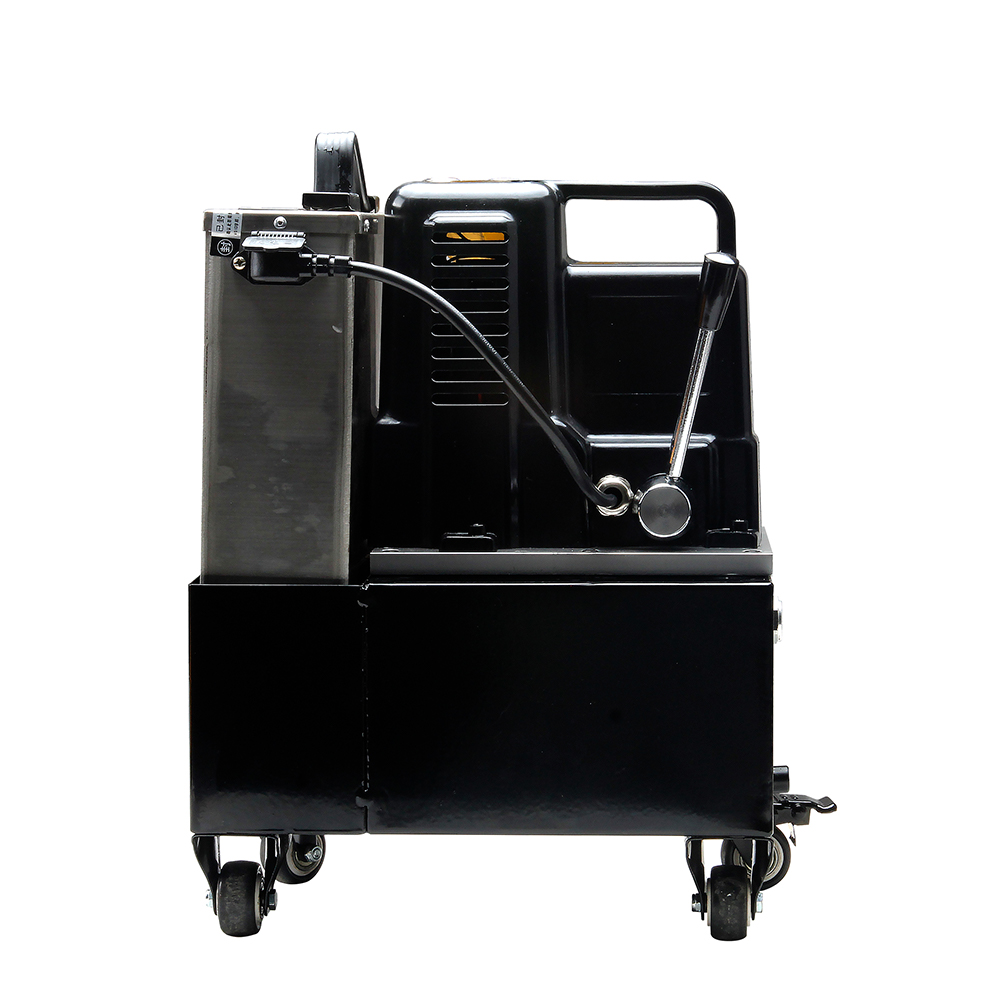 QQ-700B Portable Battery-Powered Single Action Hydraulic Pump 36V/48V