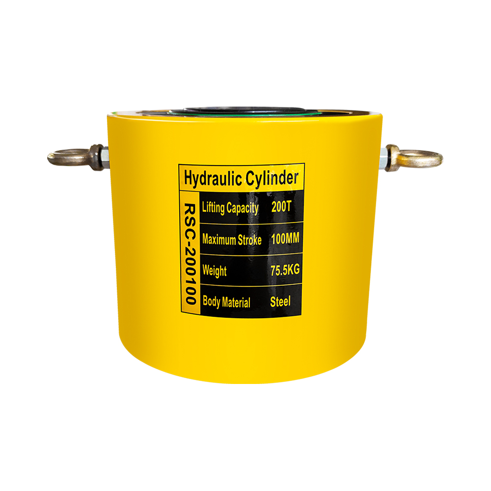 RSC Series 20-200 Ton Long Stroke Single-Acting Hydraulic Cylinder Jack
