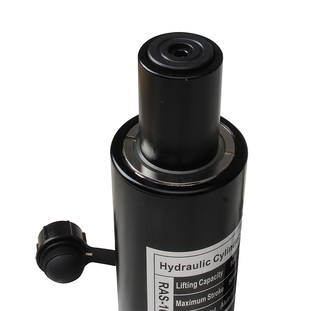 Single Acting Aluminum Hydraulic Cylinder Jack 10T–30T 50mm Stroke Lightweight Portable Lifting Ram