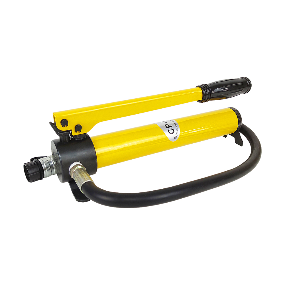 Compact Hand Operated Hydraulic Pump 700 Bar High Pressure Manual Pump with 1.2m Tubing