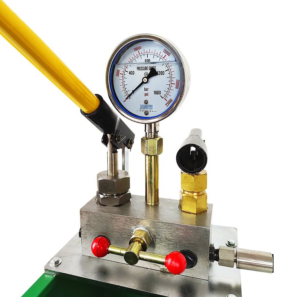 Manual 2-Stage Pressure Test Pump 80-100Mpa