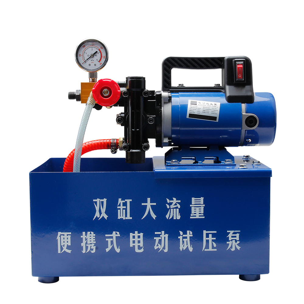 Electric Pressure Test Pump 150W–350W 25–100 Bar Clean Water Pipeline Testing Pump 220V