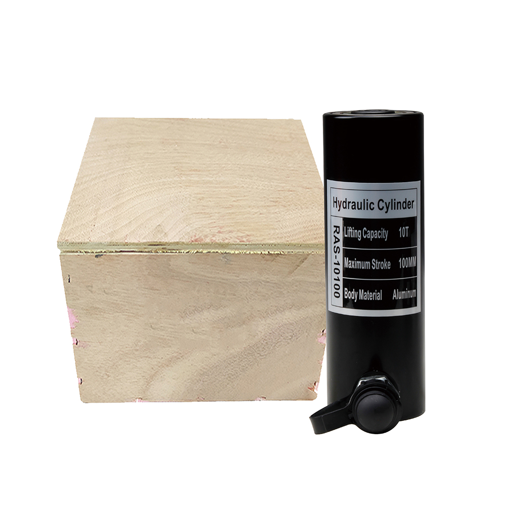 RAS Series 10-100 Ton Lightweight Aluminum Single-Acting Hydraulic Cylinder Jack